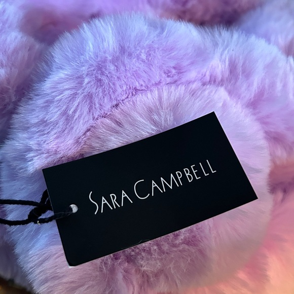 Sarah Campbell Jayley Lavender Neck Warmer Scarf Wrap Collar - Picture 4 of 6